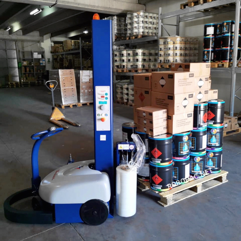 廣州自走式纏繞機(jī)案例